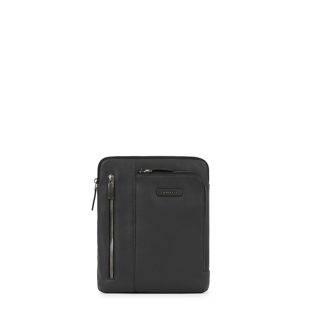 Piquadro Herren Schwarz - Umhängetasche Mit Ipad®-Fach - Bags - K -One Size