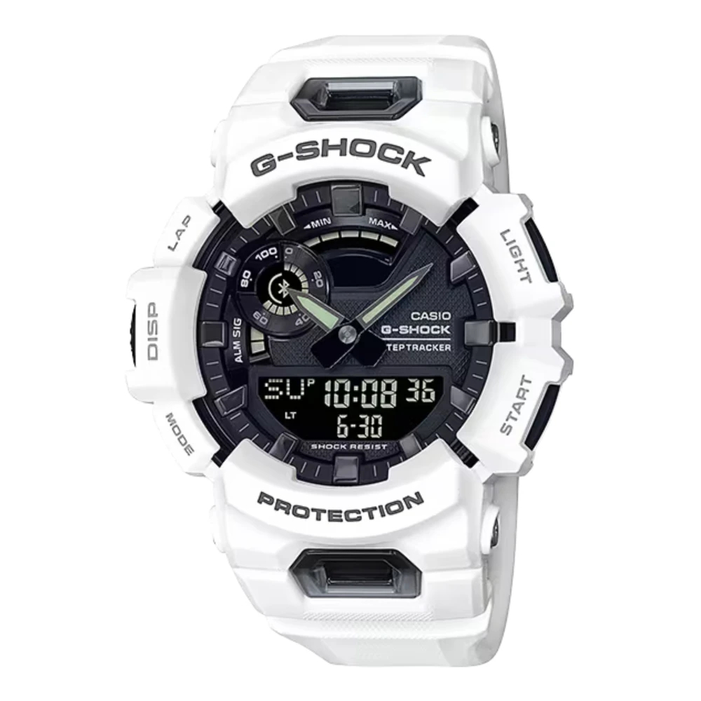 Casio Herren Bianco/Nero Smartwatch G-Shock "Gba-900", Weiß (Weiß, Schwarz, Weiß), Smartwatches, Smartwatch, Armbanduhr,,Bluetooth,Schrittzähler,Digital... - Bild 12