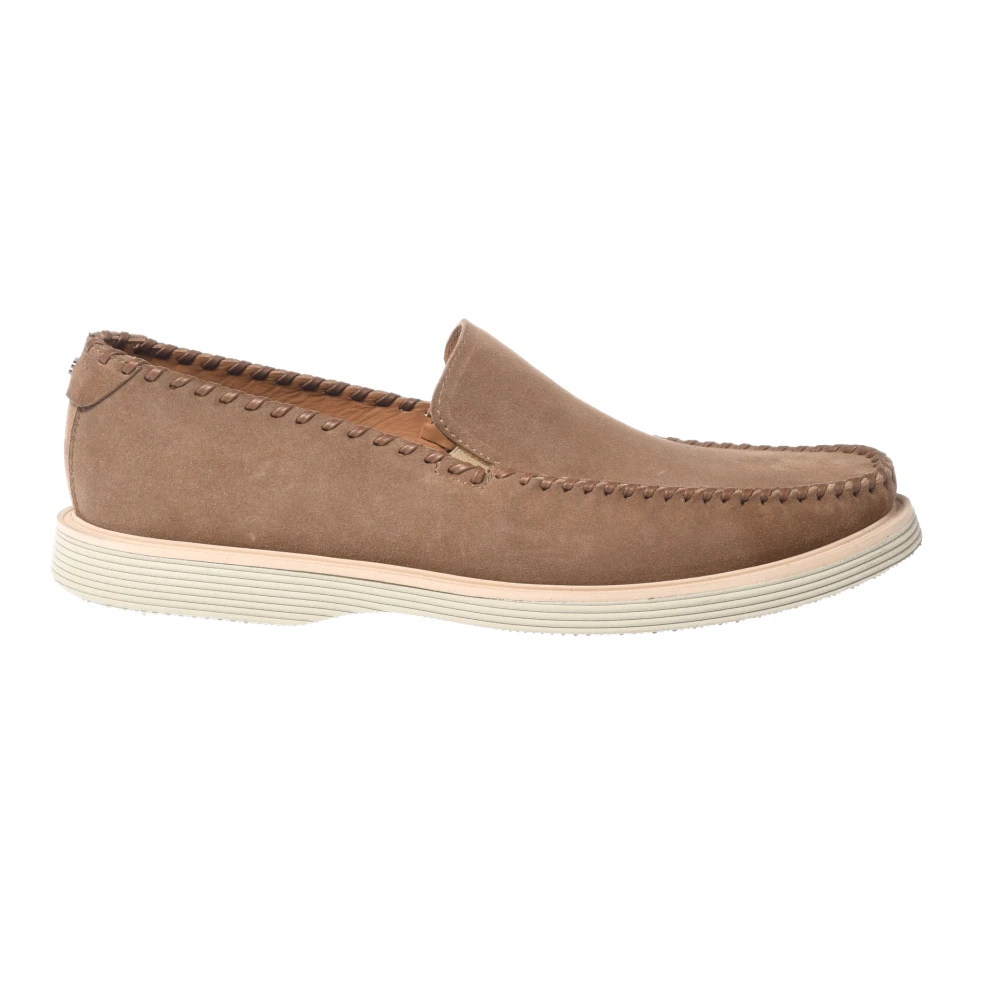 Baldinini Herren Braun - Suede Loafer - Shoes - 41 Eu