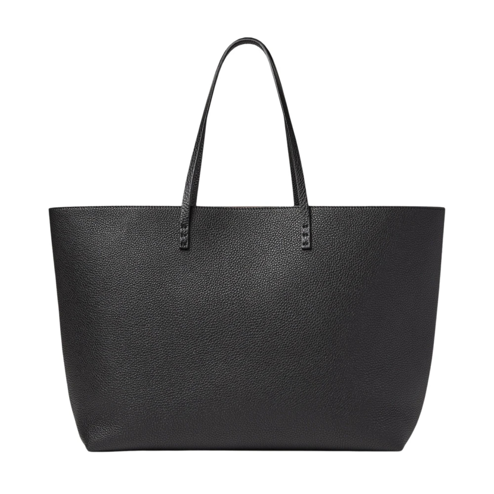 Fendi - Medium Shopper Tote Bag - Bags - Damen - Schwarzk - One Size - Bild 9
