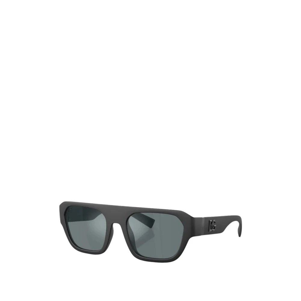Dolce & Gabbana Herren Matte Black Dg6206 25256G Schwarze Sonnenbrillen - Bild 8