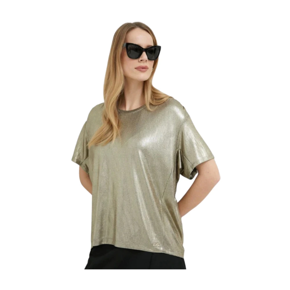 Liu Jo Damen Gelb - Goldenes Oberteil - Blouses & Shirts - 2XS