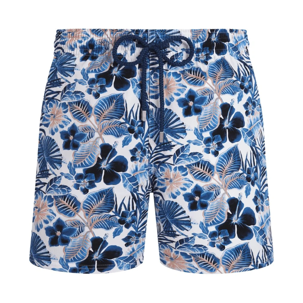 Vilebrequin - Stretch Short Swim Shorts Island Flowers - Swimwear - Herren - Mehrfarbig - Xl