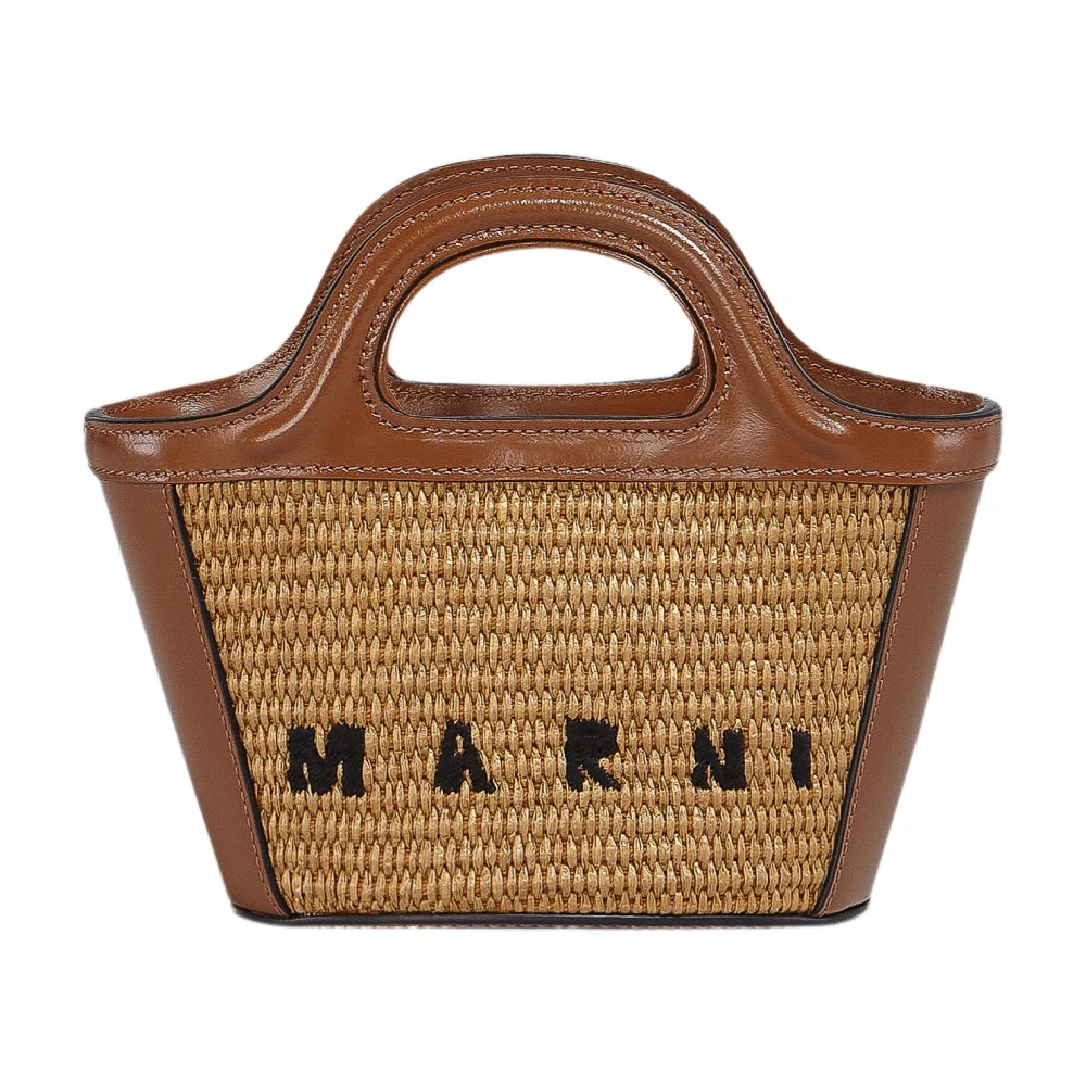 Marni Damen Braun - Tropicalia Micro Bag - Bags - One Size