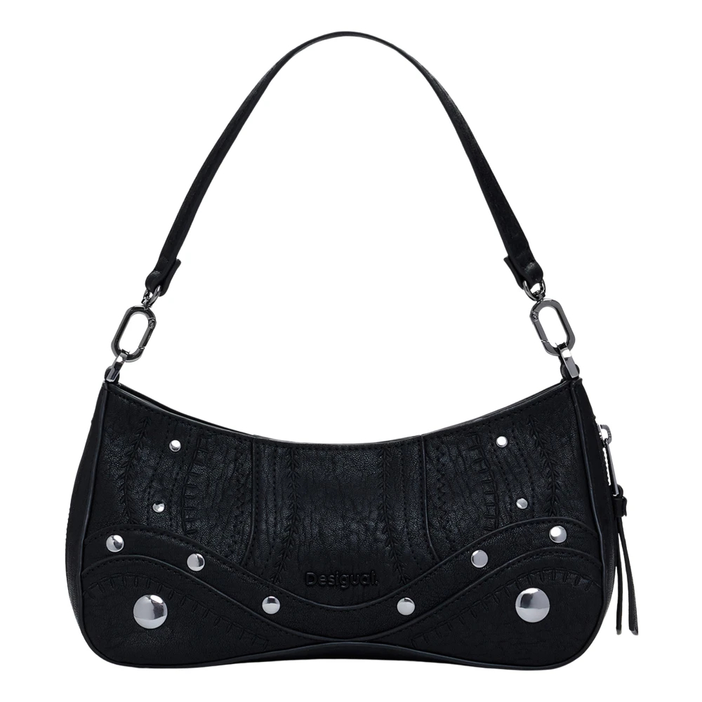 Desigual Damen Schwarz - Embro Patch Alsacia Bag - Bags - K - One Size