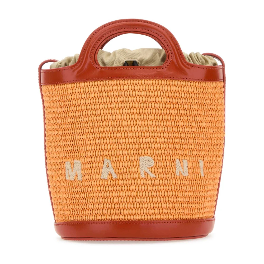 Marni Damen Orange - Tropicalia Eimer Tasche - Bags - One Size
