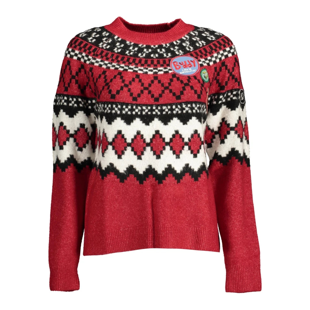 Desigual Damen Rot - Pullover - Knitwear - Xl