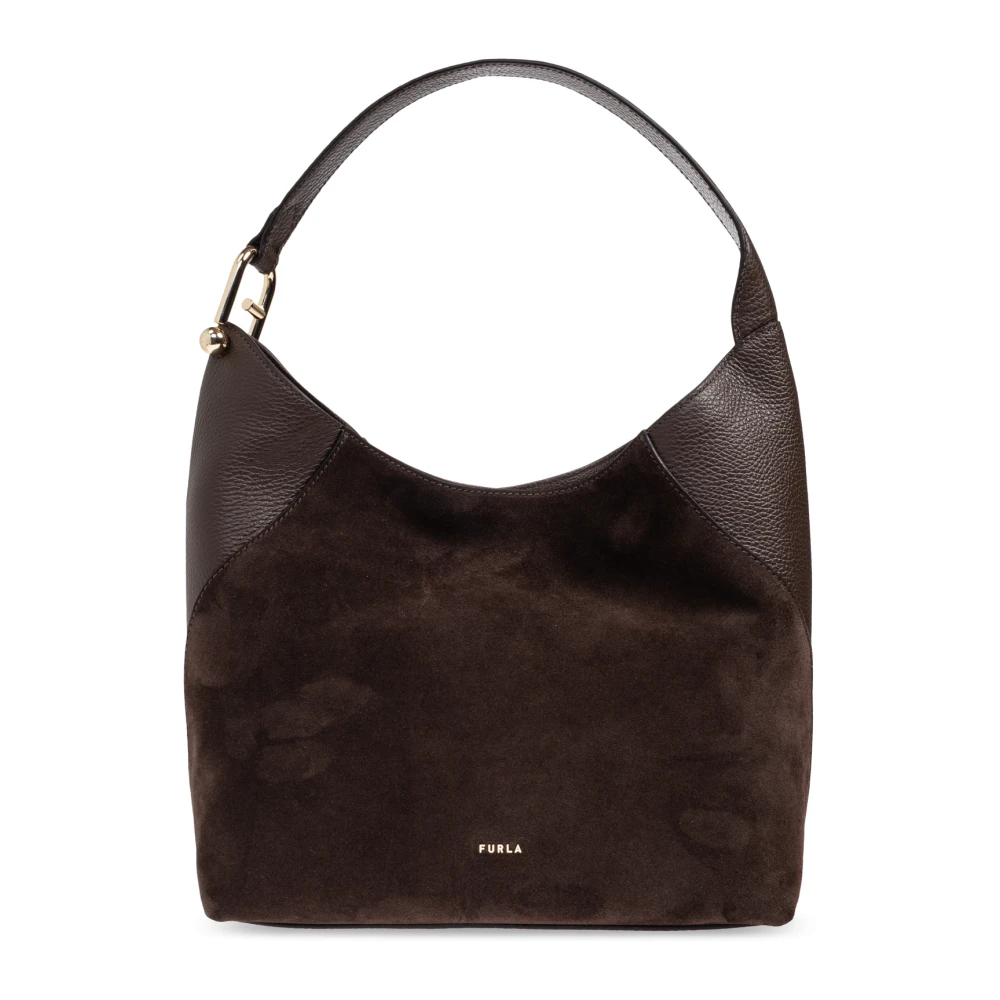 Furla - Lara Medium Shopper Bag - Bags -Damen -Braun -One Size