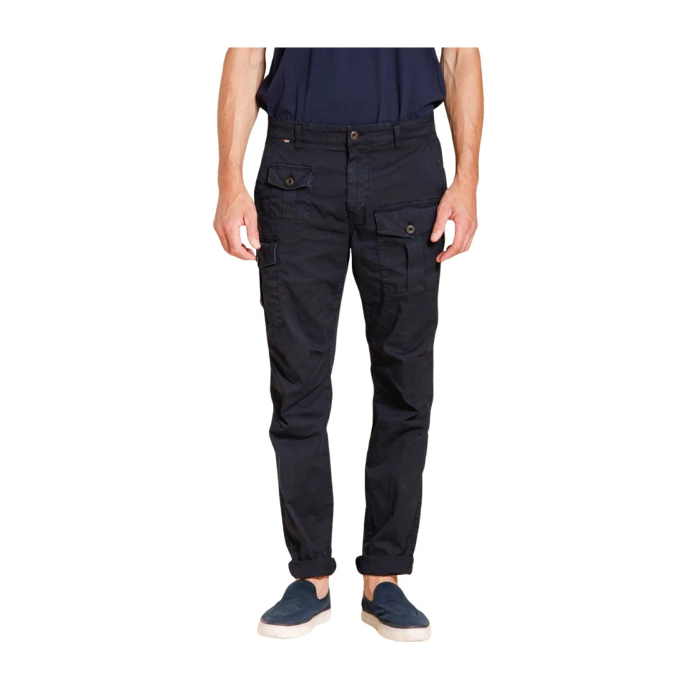 Mason's Herren Blau - George Coolpocket Cargo Pants - Trousers - L