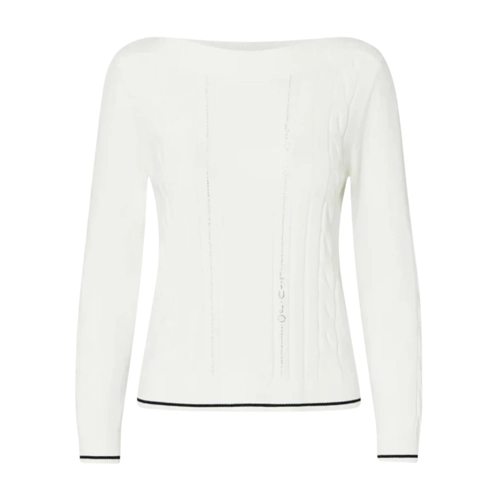 Liu Jo , Damen, Strickwaren, Weiß, Xs - Bild 2