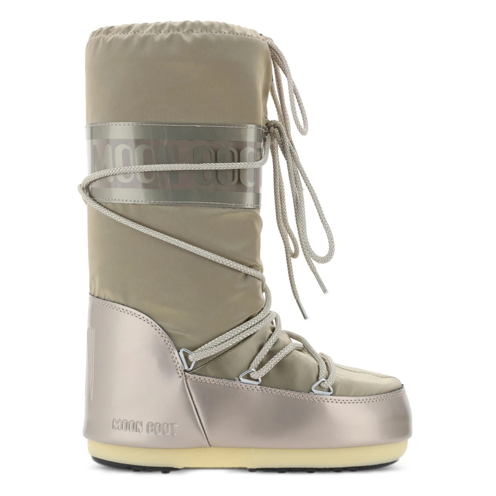 Moon Boot Damen Bronze Für 80D1401680 Icon Glance Stiefel (35/38), Flach, Keine, Lässig, Schnee - Bild 13