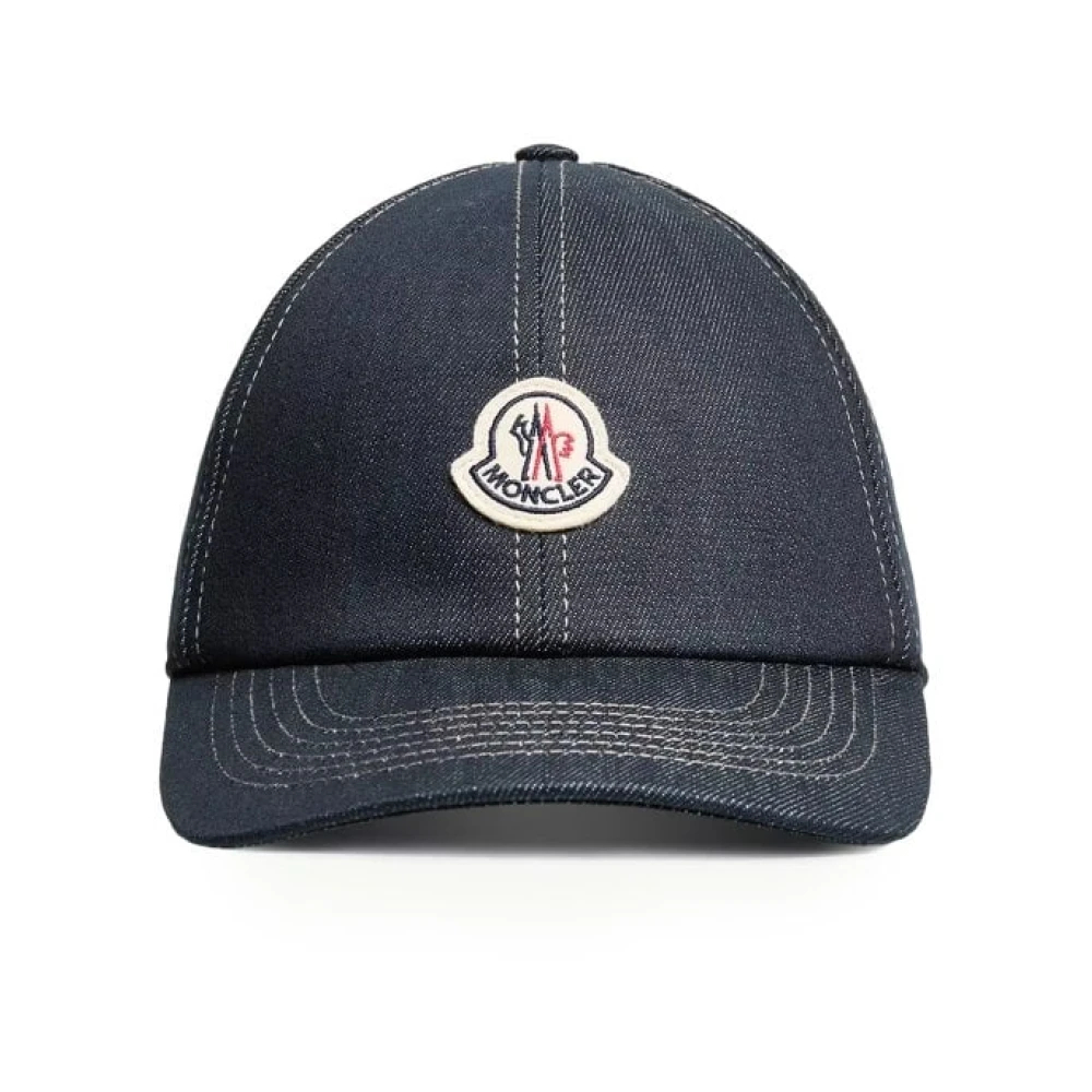 Moncler - Archive Logo Cap - Accessories - Herren - Blau - One Size