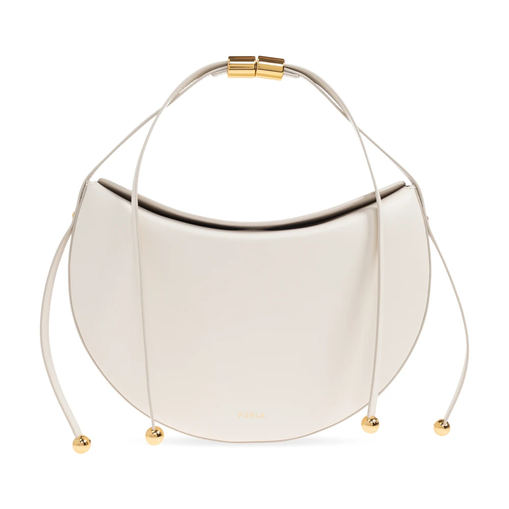 Furla - Moonstone Medium Handbag - Bags -Damen -Beige -One Size