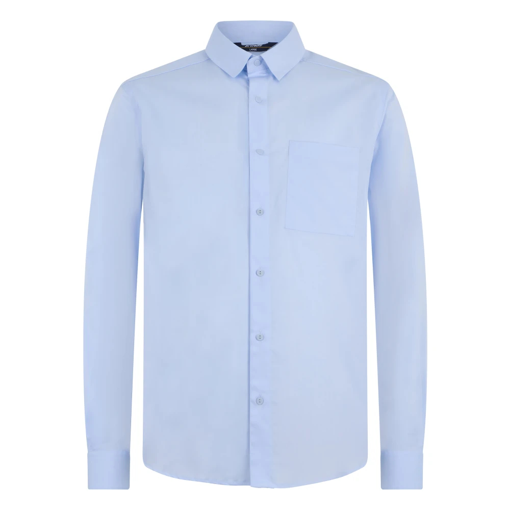 K-Way Herren Blau - Blusen & Shirts - Shirts - L