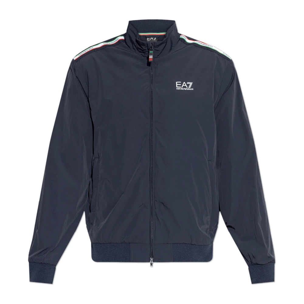 Emporio Armani Ea7 Herren Blau - Jacke Mit Stehkragen - Jackets - Xl