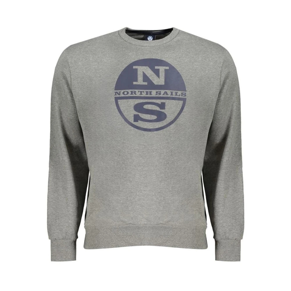 North Sails - Long Sleeve Sweatshirt - Sweatshirts & Hoodies - Herren - Grau - 2XL - Bild 6
