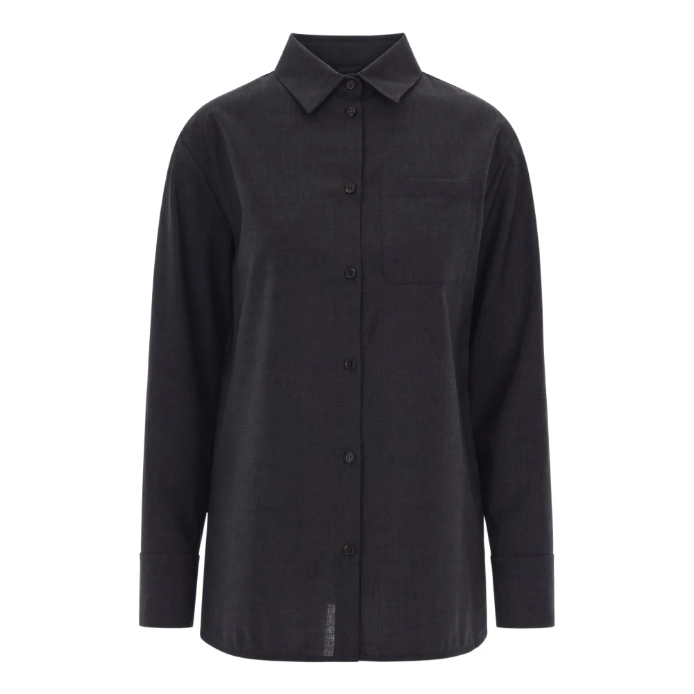 Max Mara - Smmopera Casacca - Blouses & Shirts - Damen - Grau - S - Bild 4