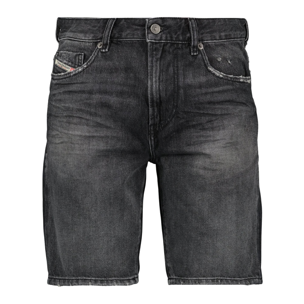 Diesel Herren Schwarz - D-Fin Denim Shorts - Shorts - K -W33