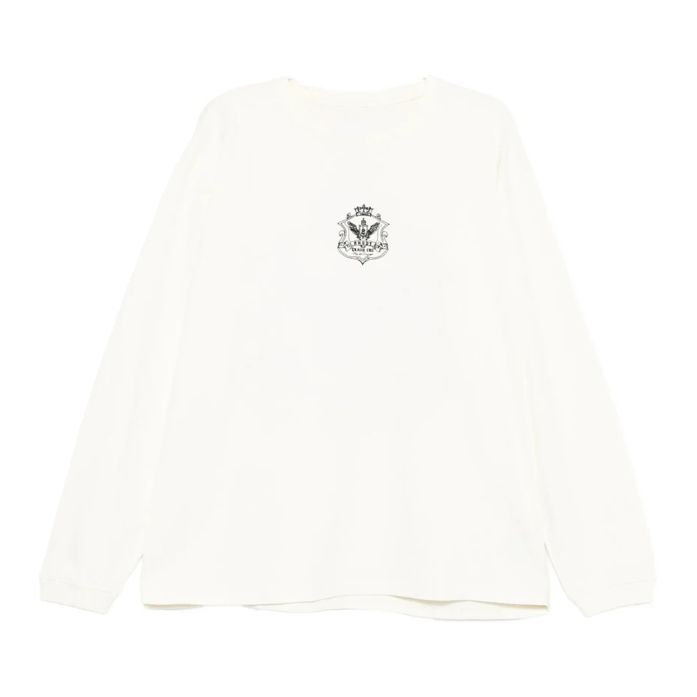 Rhude Herren Weiß - Langärmeliges Oberteil Mit Rundhalsausschnitt - Tops - L