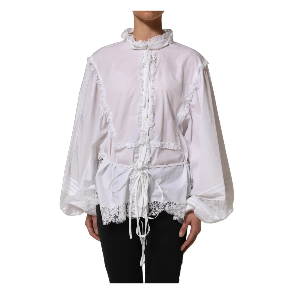 Dolce & Gabbana Damen Weiß - Blusen - Blouses & Shirts - L