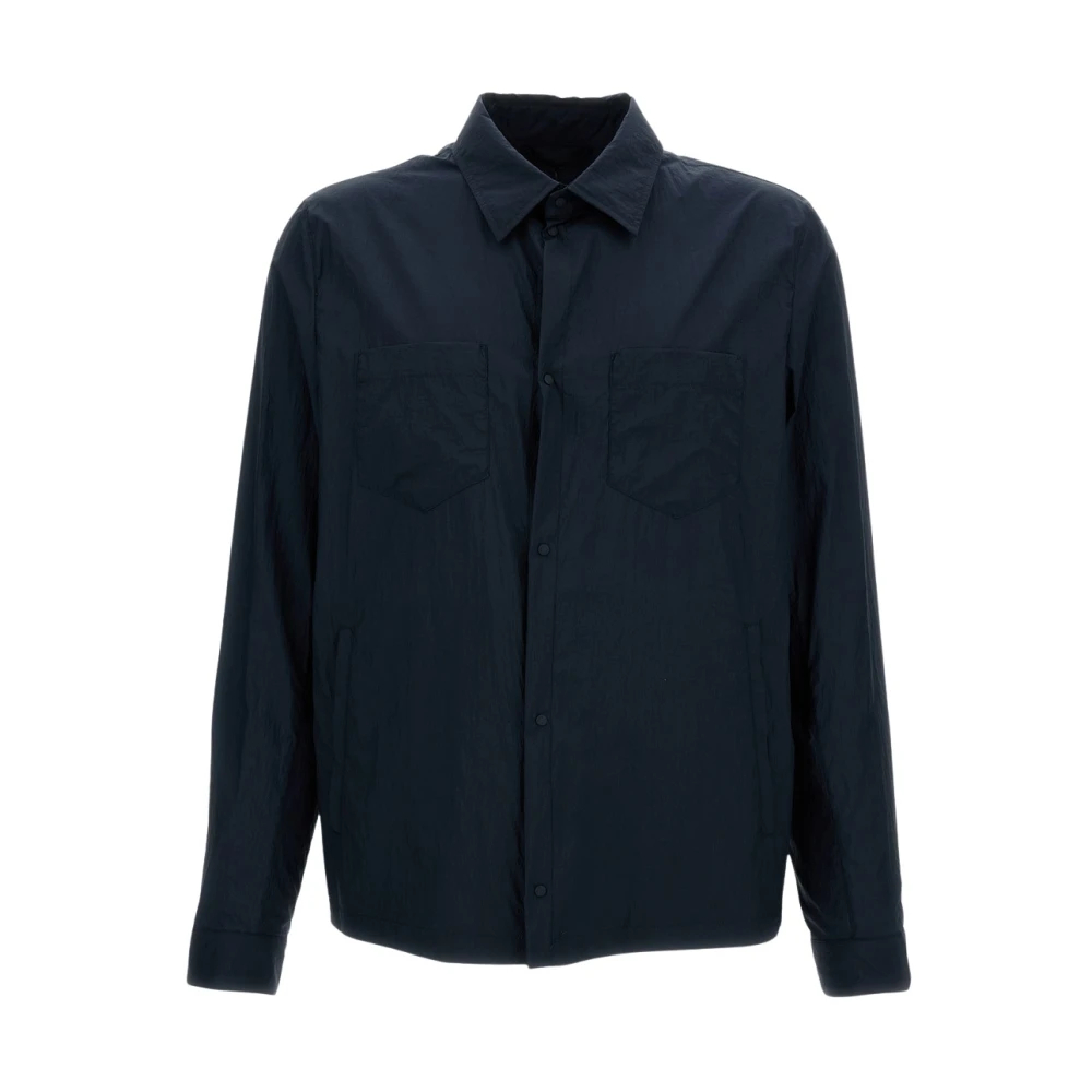 Herno Herren Blau - Sovracamicia - Shirts - 2XL