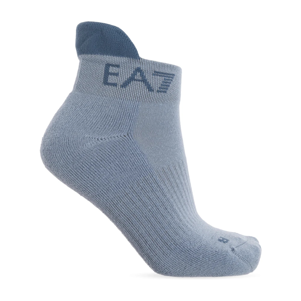 Emporio Armani Ea7 - Tennis Pro Knöchelsocken - Underwear - Damen - Blau - L