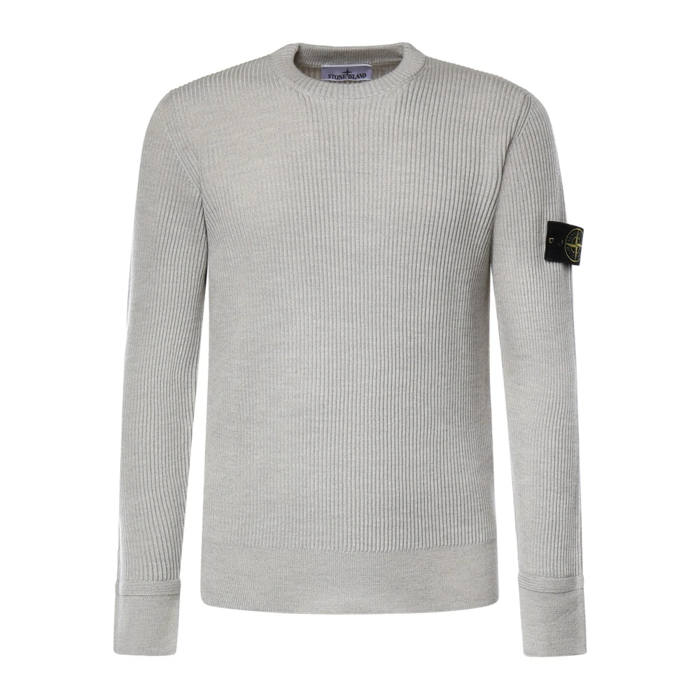 Stone Island Herren Grau Crew Neck - Bild 5