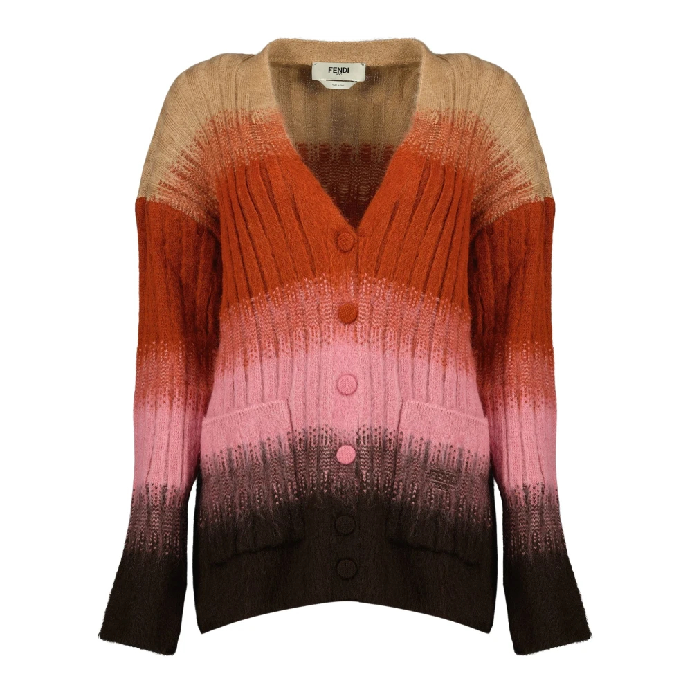 Fendi Damen Multicolor - Cardigans - Knitwear - Mehrfarbig - Xs