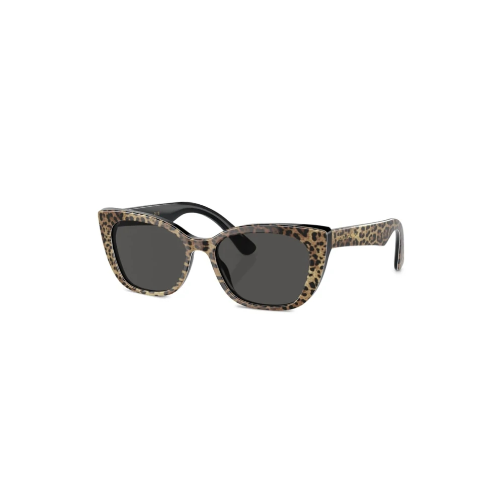 Dolce & Gabbana Grau Kind Dx4427 316387 Sonnenbrillen Acetat Schwarz Cat Eye Normal - Bild 7