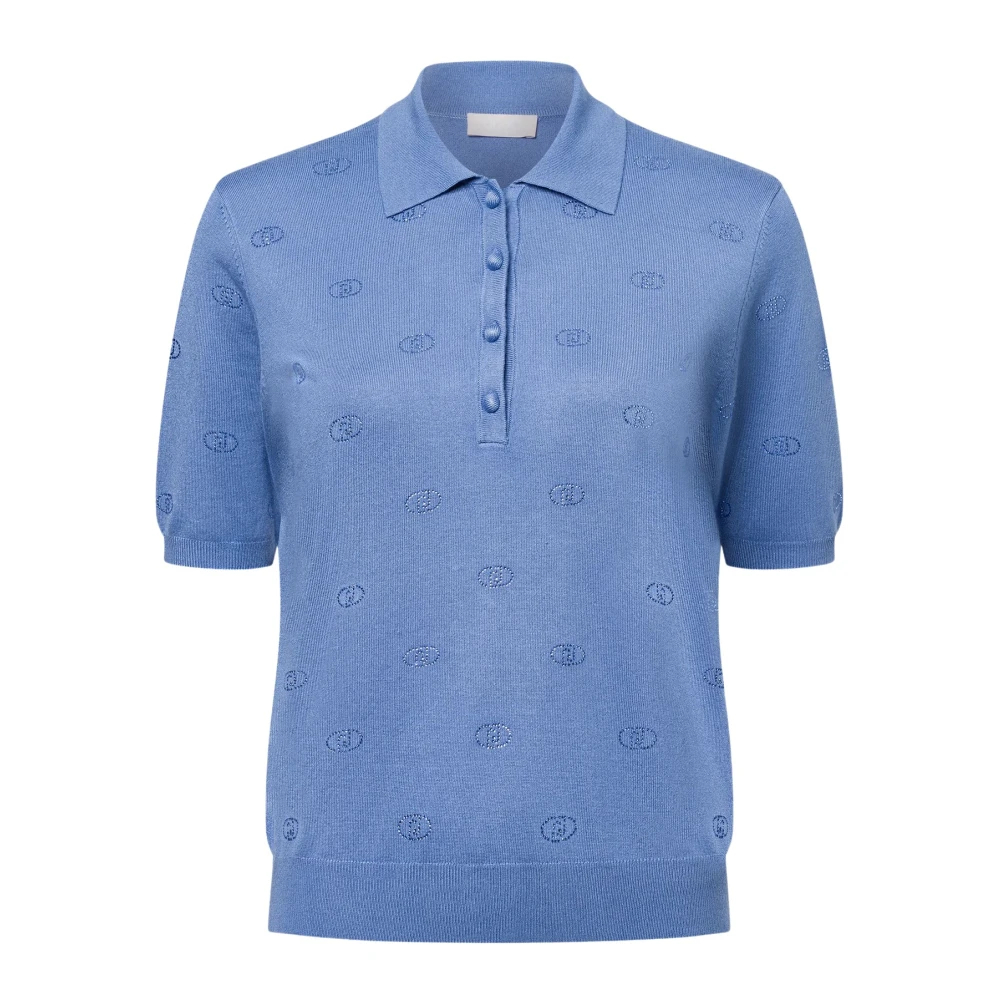 Liu Jo Damen Blau - Maglia - Knitwear - Xl
