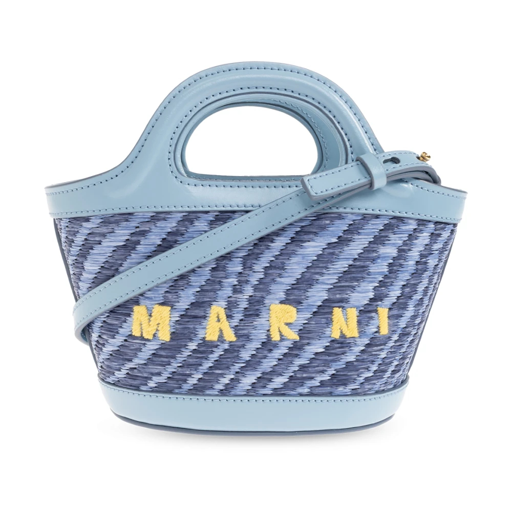Marni Damen Blau - Tropicalia Micro Handbag - Bags - One Size