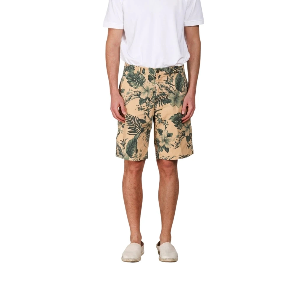 Mason's Herren Grün - Denver M74 Cargo Bermuda - Shorts - S