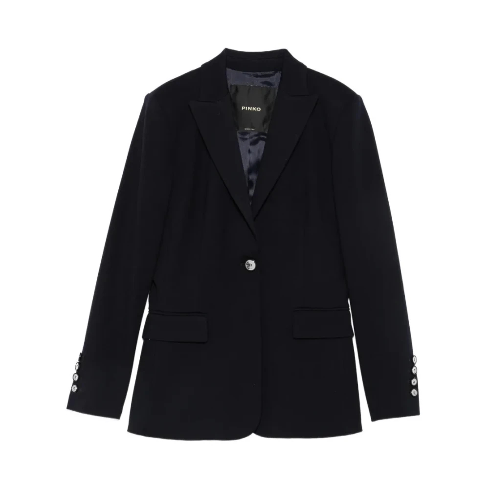 Pinko - Neue Signum Jacke - Jackets - Damen - Blau - S