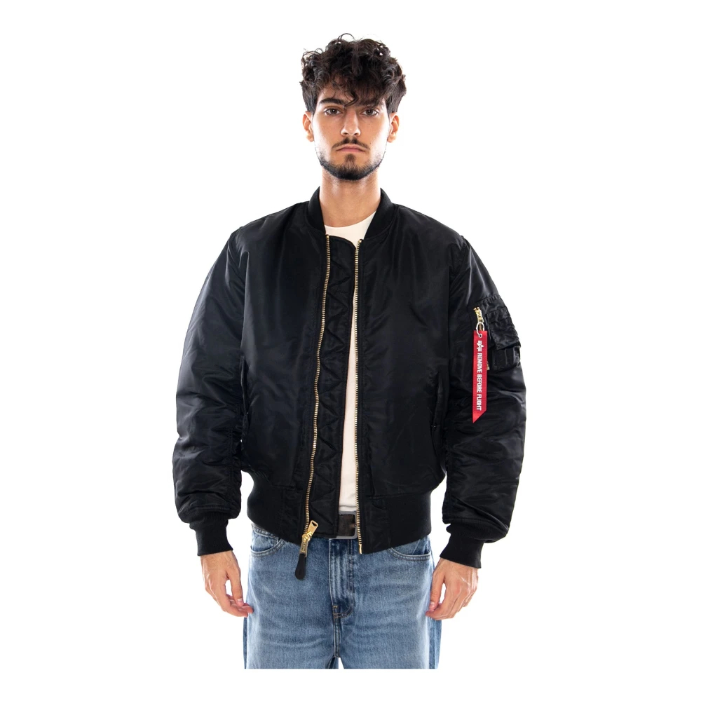 Alpha Industries - Ma-1 Heritage Bomberjacke - Jackets - Herren - Schwarzk - S - Bild 16
