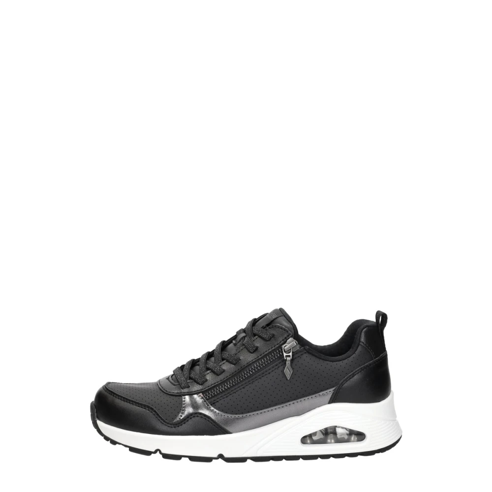 Skechers, Damen, Sneakers, Uno Metallic Sliders, Schwarz, (40) - Image 3