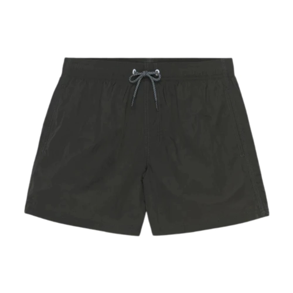 Sundek - Crinkled Swim Shorts - Swimwear - Herren - Grün - 2XL