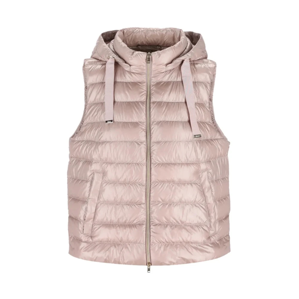 Herno Damen Rosa - Piumino Gilet - Jackets - L