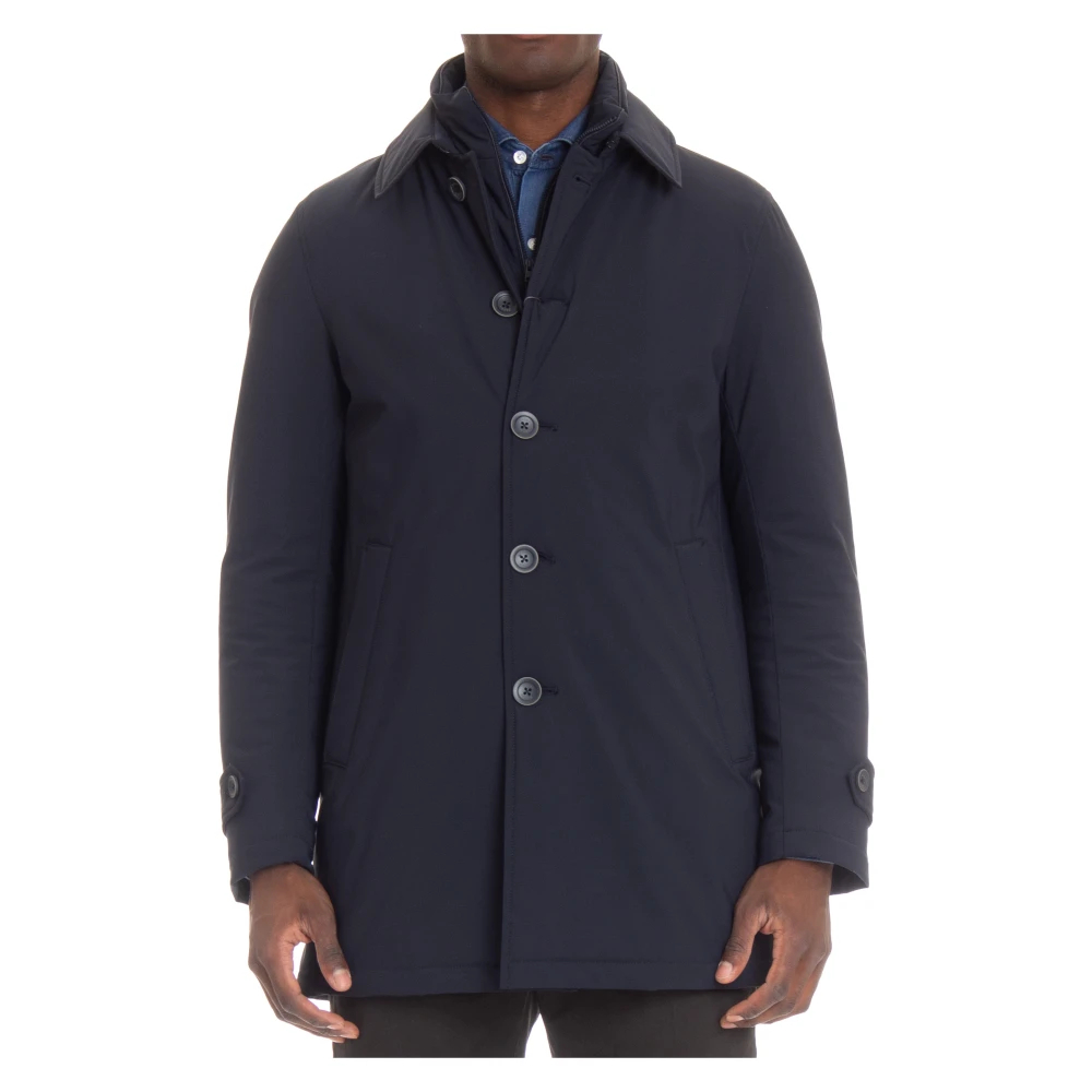 Herno Herren Blau - Einreihiger Mantel - Coats - 2XL