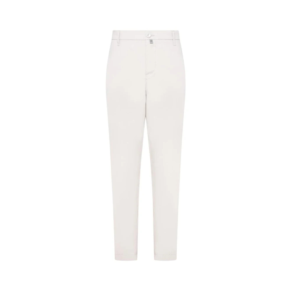 Jacob Cohën Herren Weiß - Slim-Fit Hose - Trousers - W36