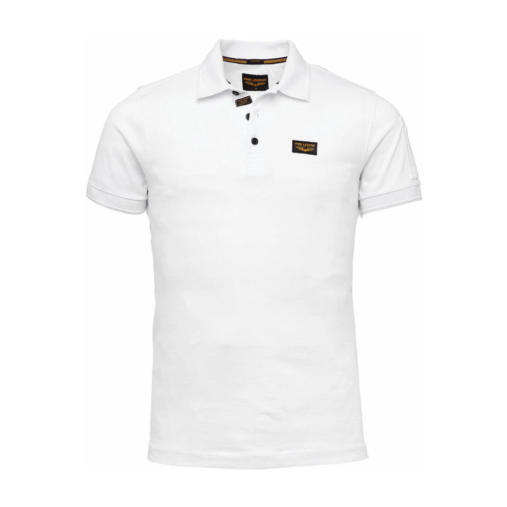 Pme Legend Herren Weiss Poloshirt Kurzarm, Gr. S - Bild 7