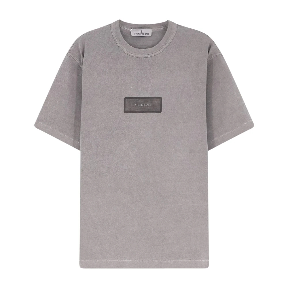 Stone Island Herren Grau Ss T-Shirt - Bild 3