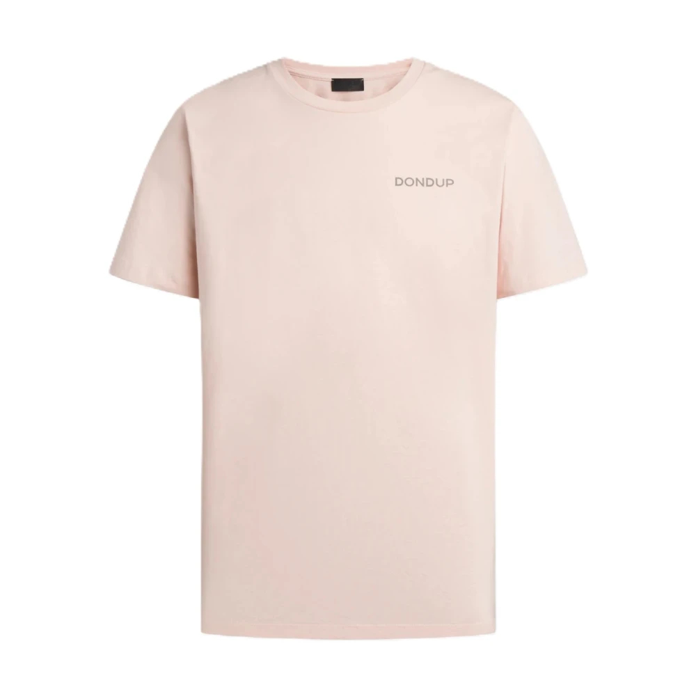 Dondup Herren Rosa - T-Shirt Mit Rundhalsausschnitt - Tops - Xl