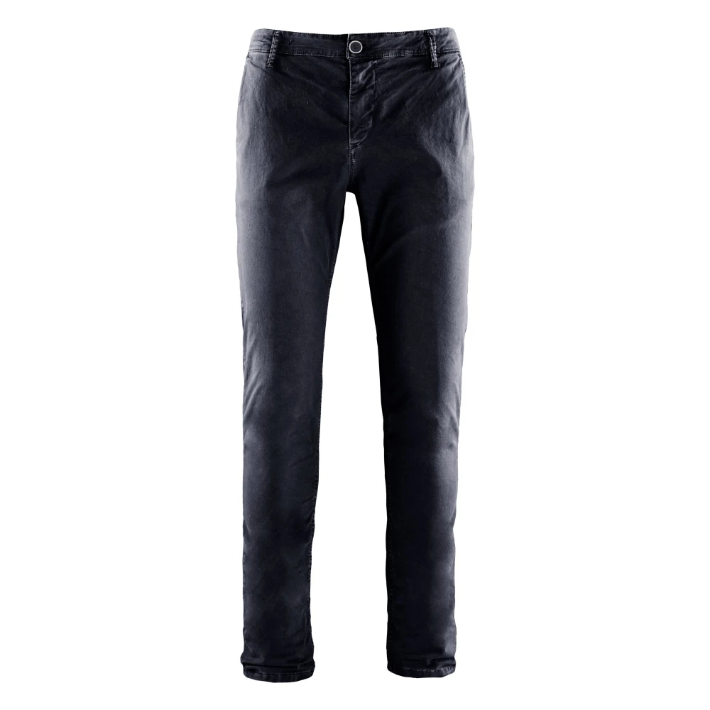 Bomboogie Herren Blau - Slim-Fit Chino Hose - Trousers - W30