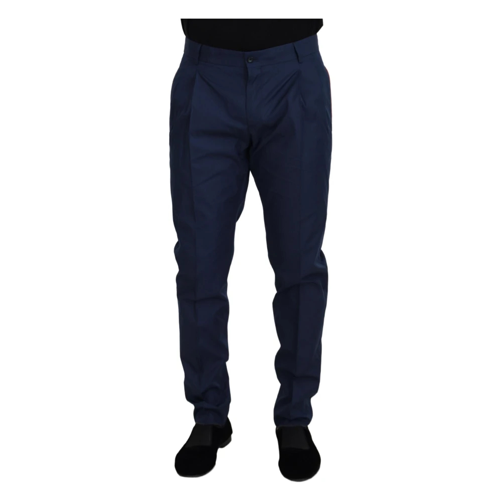 Dolce & Gabbana Herren Blau - Slim-Fit Hose - Trousers - S