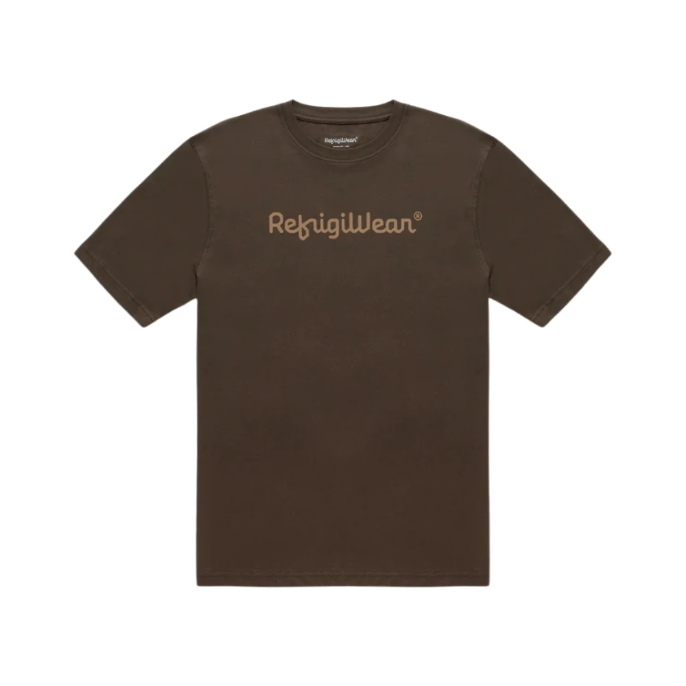 Refrigiwear Herren Braun - Memphis T-Shirt - Tops - S