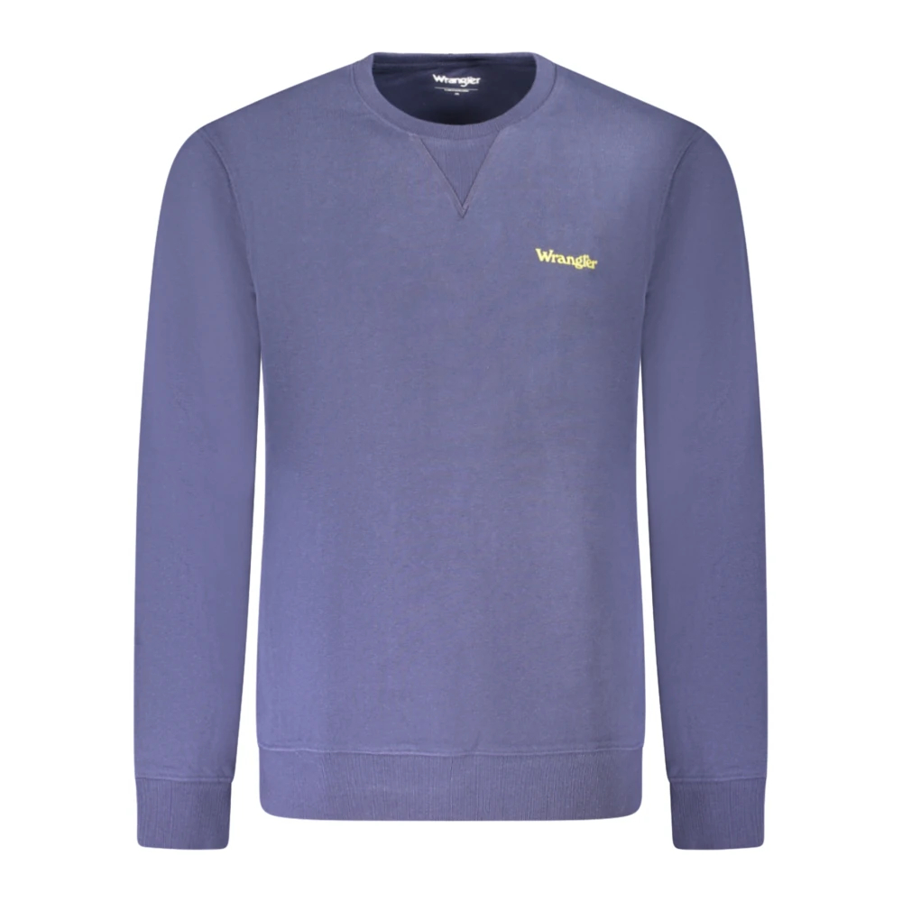 Wrangler Herren Hellgrau Crewneck Sweatshirt Klassischer Stil Klein - Bild 6