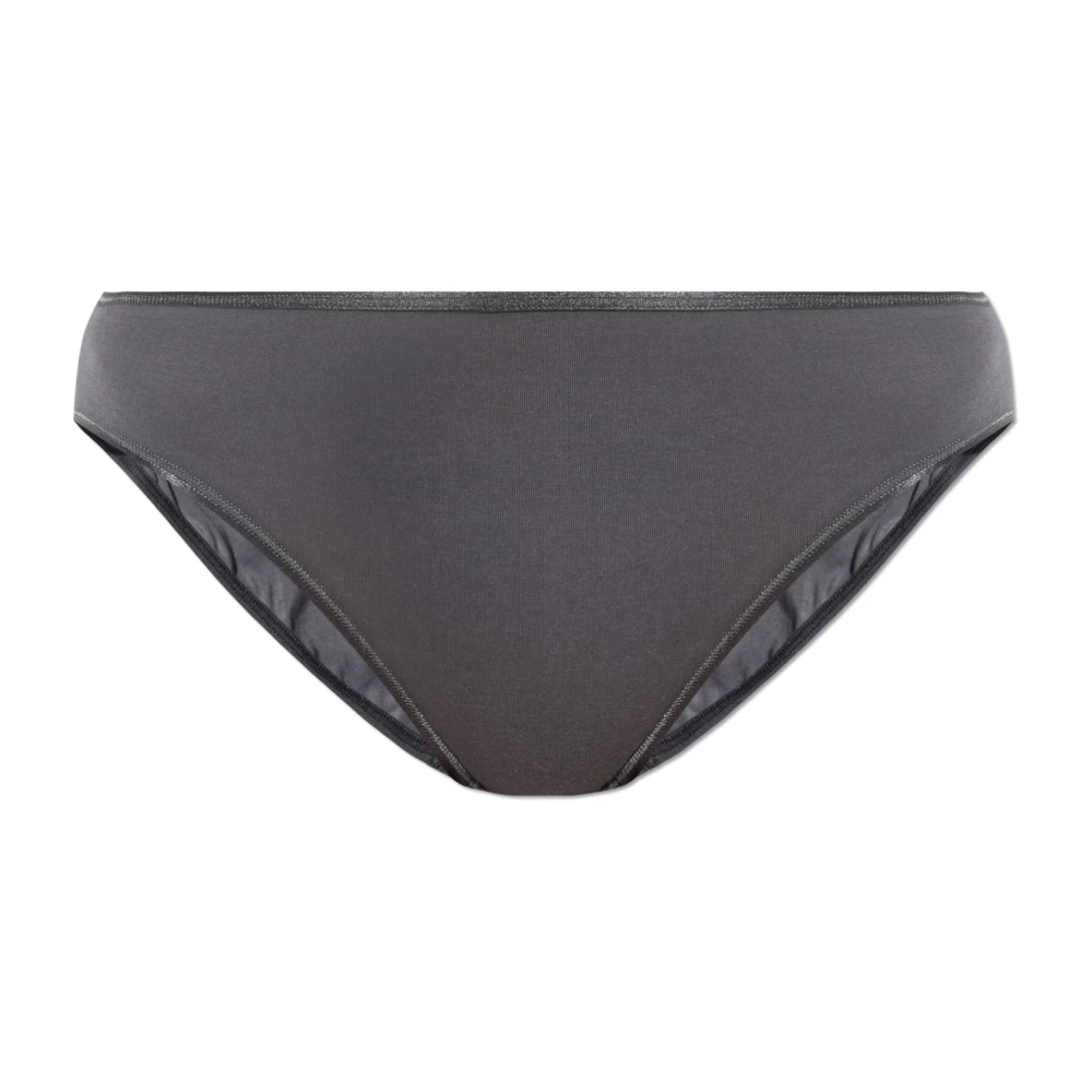 Hanro Damen Grau - Cotton Seamless Midi Brief - Underwear - Xl