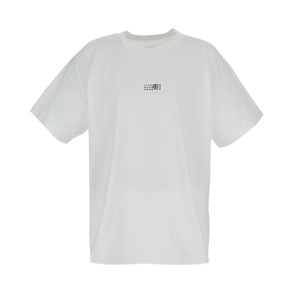 Mm6 Maison Margiela Herren Weiß - Baumwoll-T-Shirt - Tops - Xl