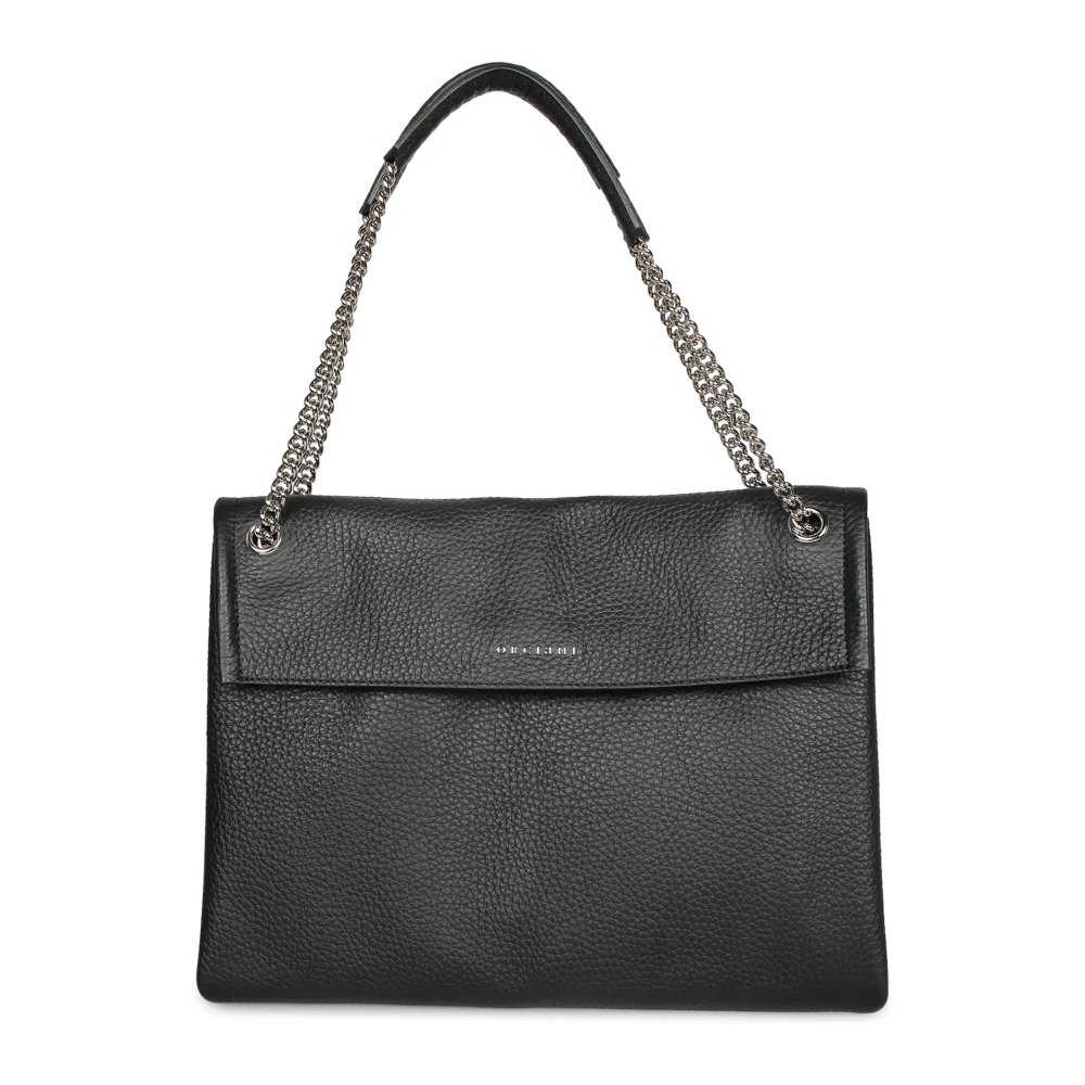 Orciani Damen Schwarz - Venus M Soft Bag - Bags - K - One Size