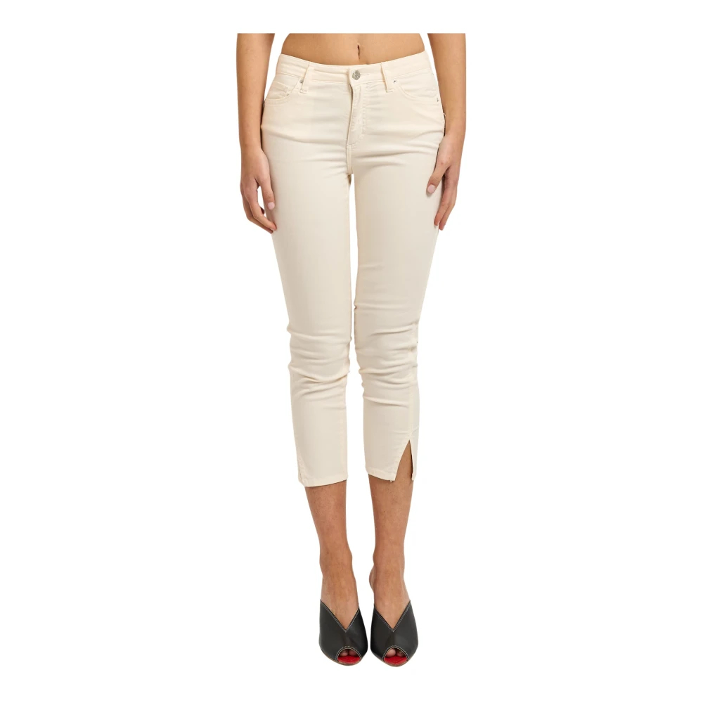Armani Exchange Damen Beige - Slim Fit Hosen - Trousers - W28
